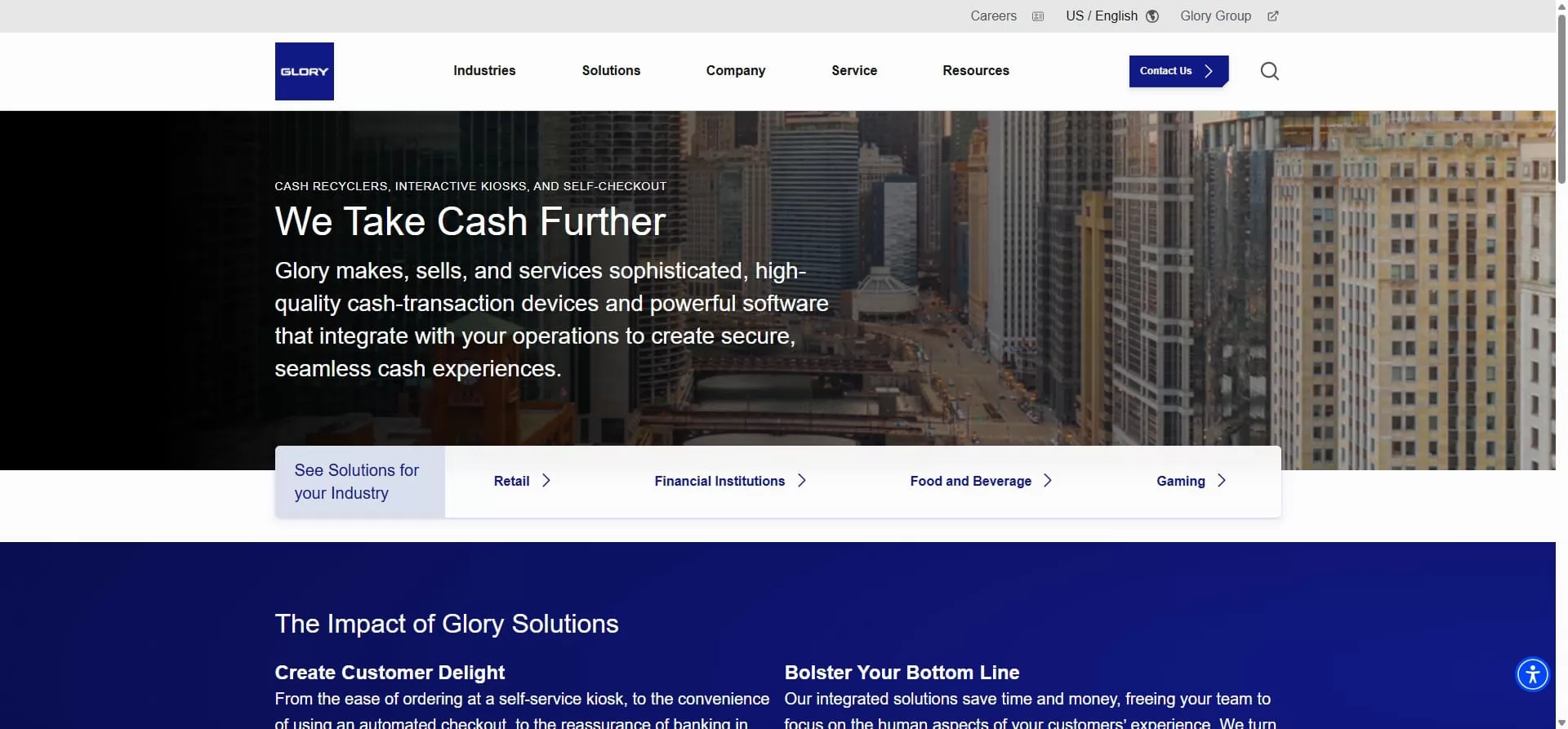 Glory Ltd. Cash Automation Kiosks in the UK